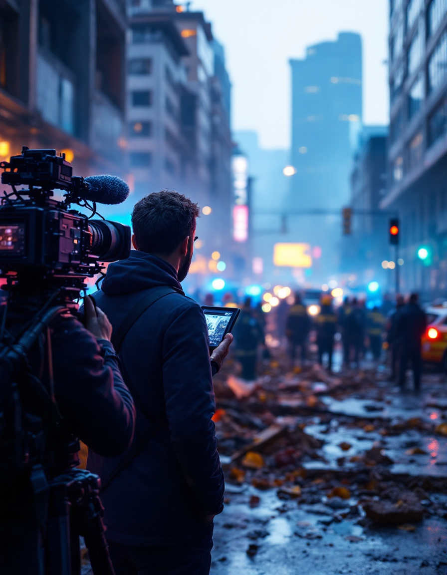 Disaster Journalism Image